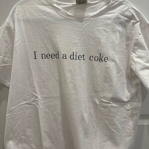 Comfort Colors White Slogan Tee